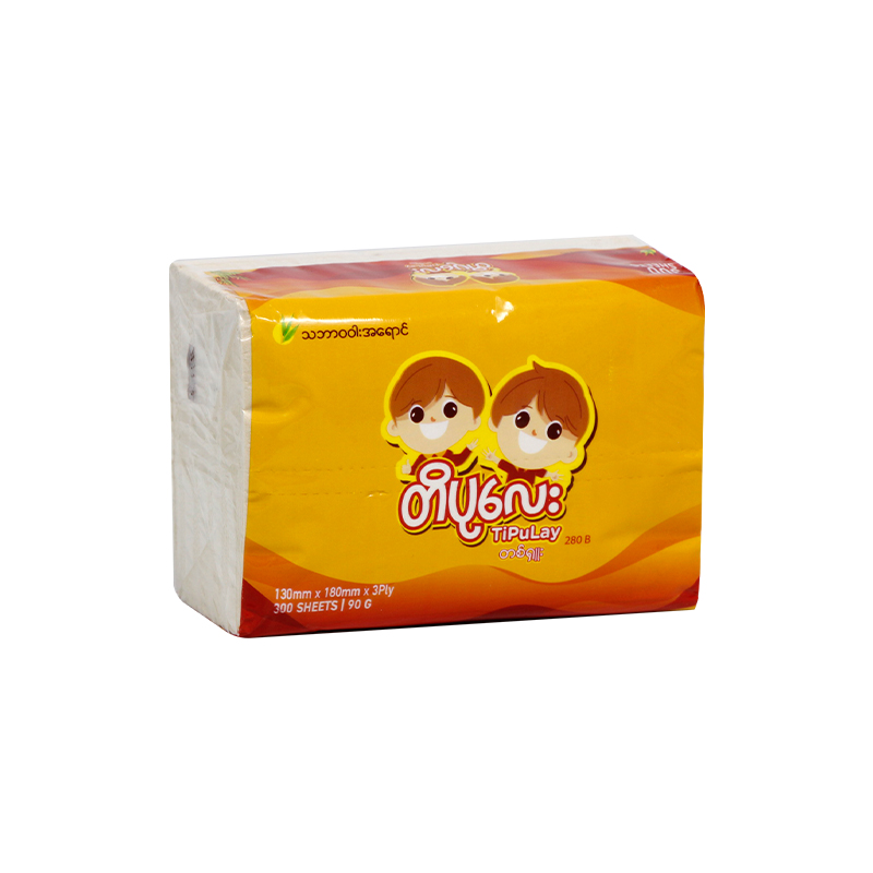 Tipulay Tissue Brown 300sheets