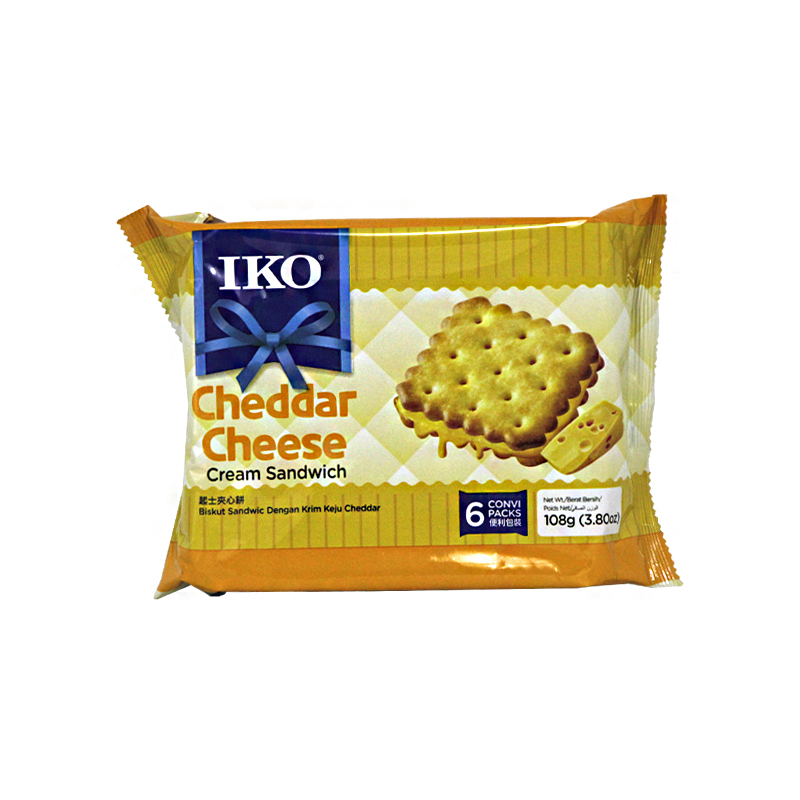 IKO Cheddar Cheese Cream Sandwich 108g