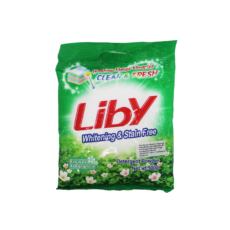 Liby Detergent Powder Whitening & Stain Free 500g
