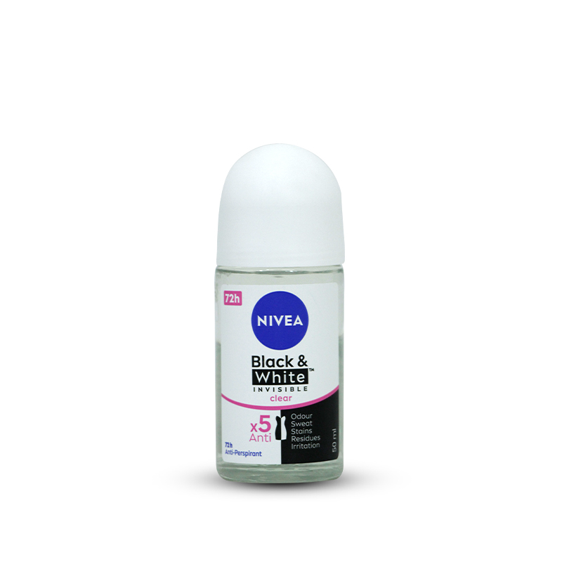 Nivea Invisible Black & White Roll On 50ml