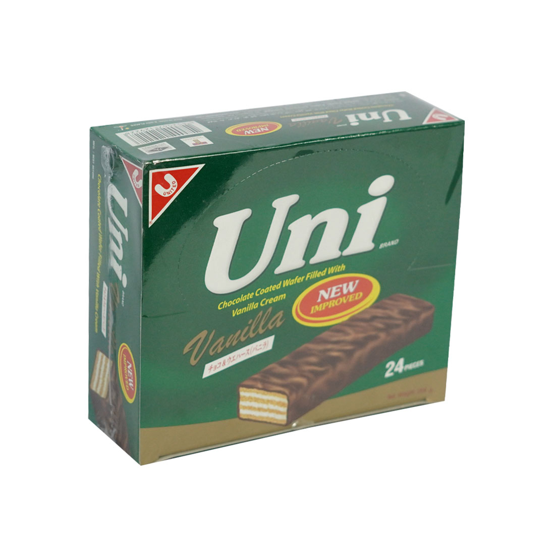 Uni Vanilla Wafers *24pcs