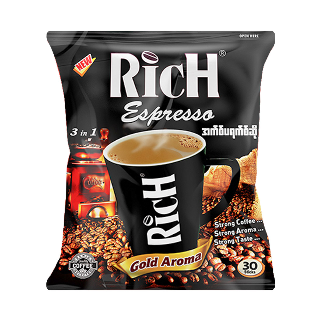 Rich Espresso 3 in1 Coffeemix 540g *30's