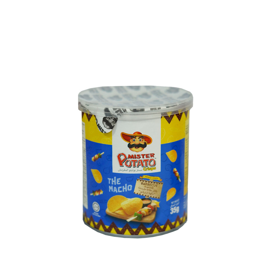 Mister Potato Barbecue Potato Chips *35g
