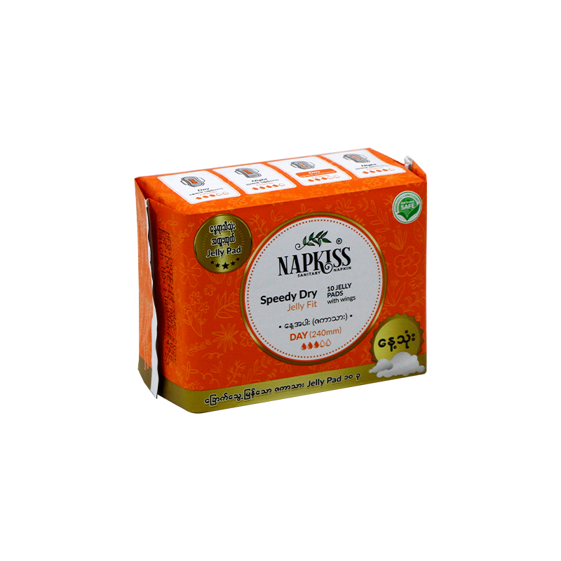 Napkiss Speedy Dry Jelly Fit Day 240mm 10pcs