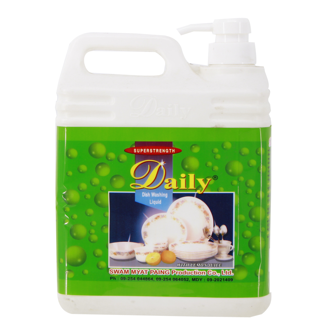 Daily Dish Washing Liquid Soap 2L