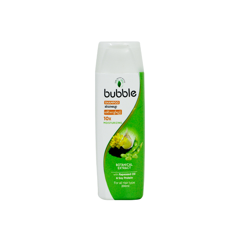 Bubble Moisturizing Shampoo (Rapeseed Oil & Soy Protein) 200ml