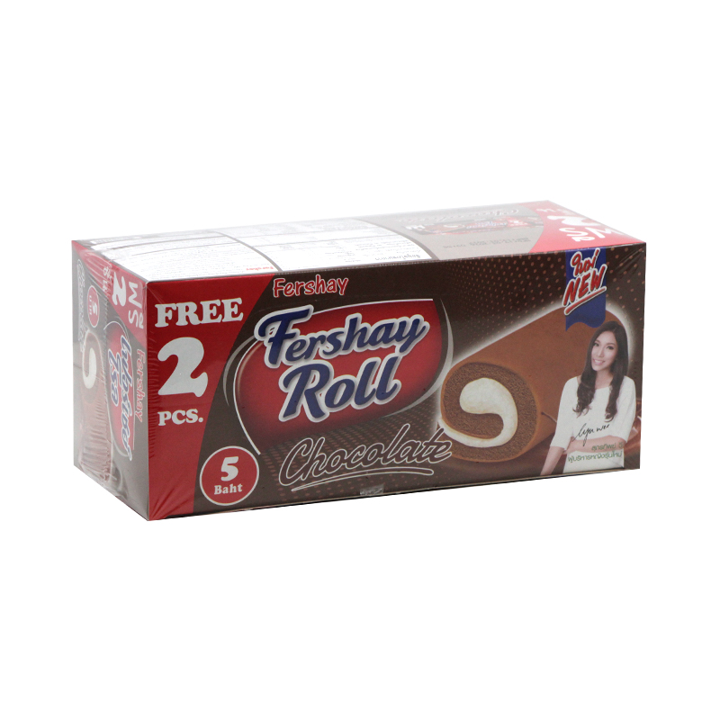 Fershay Chocolate Cake Roll 12pcs