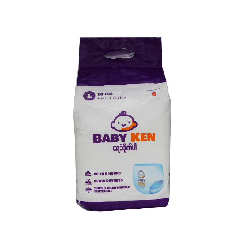 Baby Ken Diaper Pant  L (18pcs)