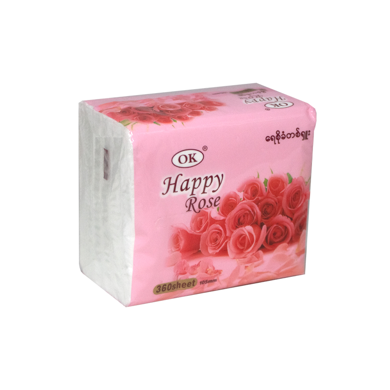 OK Happy Rose Tissue 360pcs