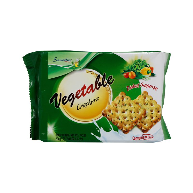 Samudra Vegetable Cracker 200g 