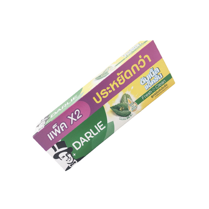 Darlie Double Action Toothpaste 150g*2pcs (Original Strong Mint)